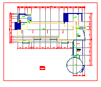 幼儿园建筑设计CAD方案图带效果图-图一