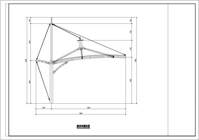 大型车棚建筑规划CAD套图_图1