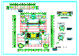 某地区大学礼堂建筑设计CAD施工图-图二