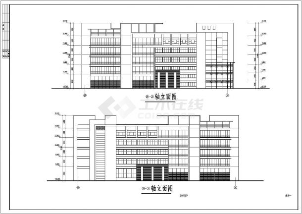 某车间建筑CAD设计构造完整方案-图一