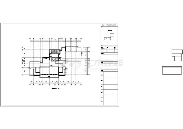 淮安新古典居民住宅详细建筑施工图-图二