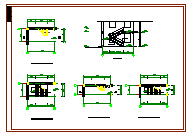 六班幼儿园建筑施工设计CAD图-图一