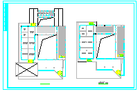 某高校图书馆建筑方案设计施工CAD图纸-图二