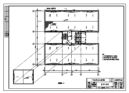 某市10层框架剪力墙豪华公寓建筑结构施工cad图(含计算书，毕业设计，结构图)-图二