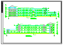某幼儿园教学楼建筑全套图（含设计说明）_图1
