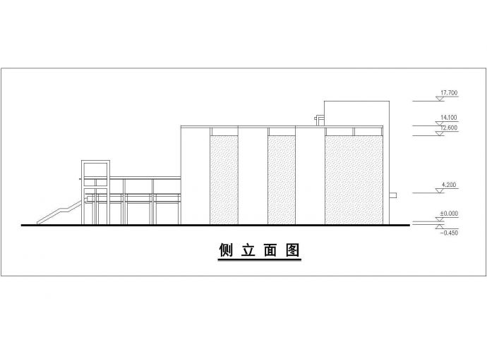 某3层小型幼儿园建筑设计cad施工图_图1