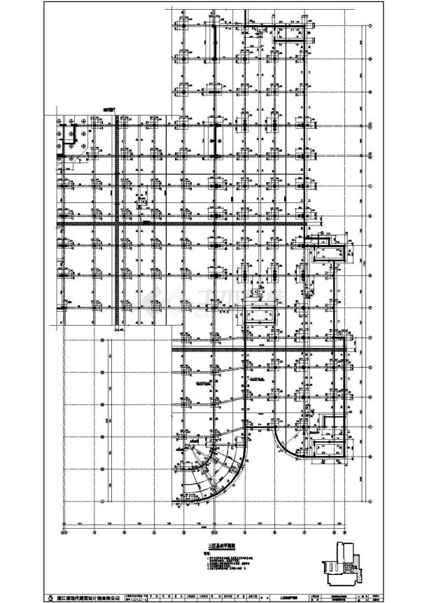 某扬州南方医院基础CAD构造全套节点设计图-图二