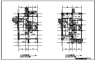某市地上三层带地下二层高档小区住宅楼给排水施工cad图(含太阳能系统设计)-图一