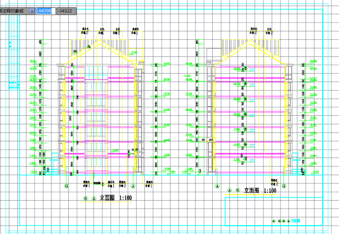 某地多层某住宅楼建筑设计cad图纸_图1