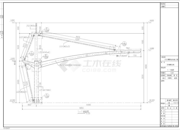 某厂汽车棚膜结构建设规划参考图-图二