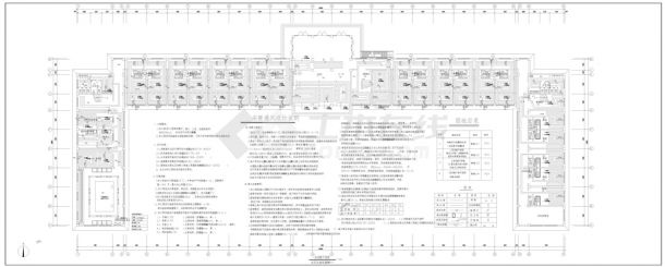 度假区精美餐厅采暖系统CAD详细参考图-图一