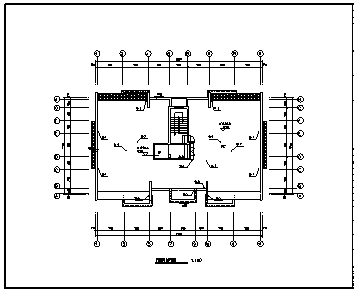 某市地上五层景区住宅楼给排水施工cad图(含生活给水系统、排水系统设计)-图二