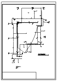 某市地上五层带地下一层商办楼给排水施工cad图(含消火栓，自动喷淋系统设计)-图一