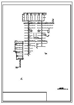 某市地上五层带地下一层商办楼给排水施工cad图(含消火栓，自动喷淋系统设计)-图二