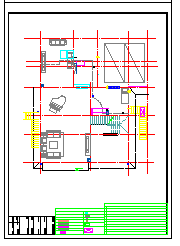 某三层乡村别墅cad建筑设计施工图带效果图_图1