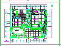 某三层别墅建筑设计施工cad全图带效果图-图二