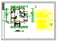 某3层独栋别墅cad建筑结构设计施工图