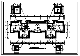 某市地上二十八层带地下一层商住楼给排水施工cad图(含给水系统、灭火器配置系统设计)-图一