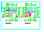 某3层现代私宅结构设计CAD施工图_图1