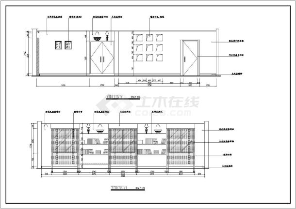 【四川】某地精品多层松岭居餐馆全套装修施工设计图纸-图二