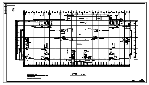 某四层带地下室大型商场全套建筑施工cad图_商场施工_图1
