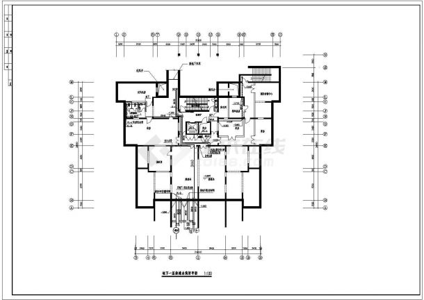 -2+20层蝶形住宅楼建筑设计施工图-图一