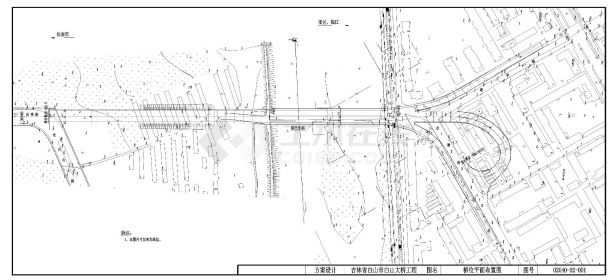 贵阳市花溪区地下室楼梯工程CAD详图-图一