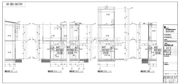 普定县农贸市场改造结构施工图CAD图纸设计-图二
