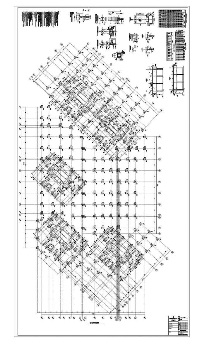 贵阳市北衙地区地下室工程施工图与CAD详图_图1