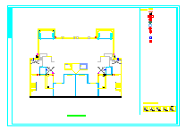 叠拼别墅建筑设计CAD单体施工图_图1