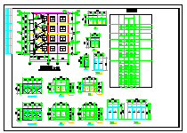 某3层私宅建筑设计CAD施工图（含效果图）-图二