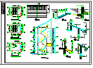 春天花园别墅建筑结构设计CAD图-图一