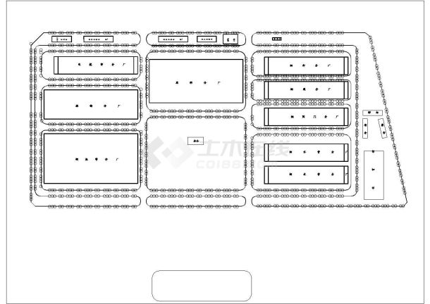 某公司厂房规划建筑布置参考详图-图一