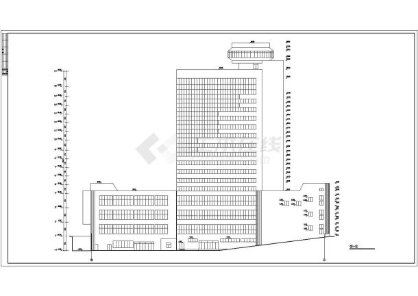 某地区商业大厦的建筑布置参考详图-图二