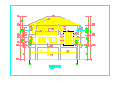 某小区别墅建筑设计CAD施工图-图一