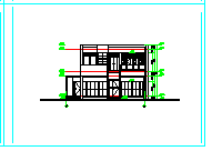 现代别墅建筑方案施工图带效果图-图二