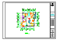 K型别墅建筑设计CAD施工图-图一
