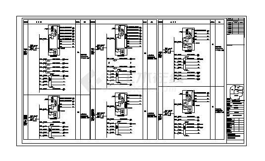 某大型商业综合体C区配电箱系统图-图一