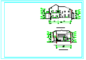 某别墅E8建筑设计CAD施工图_图1