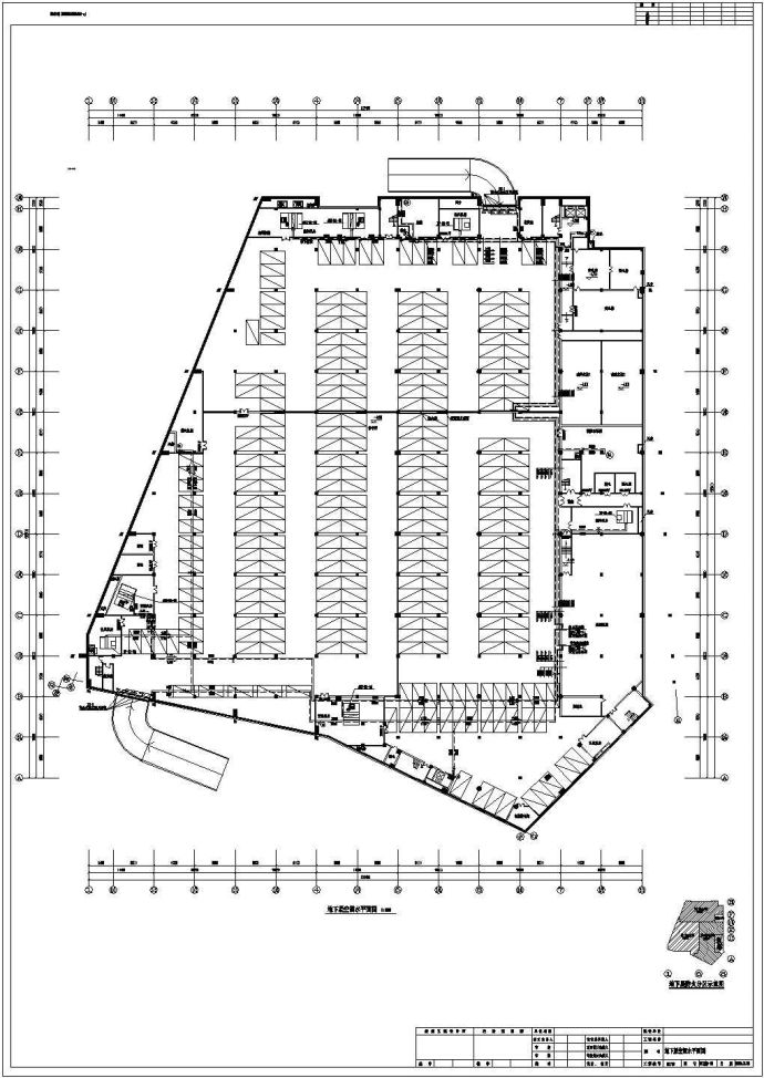采暖设计_某会展中心采暖空调施工设计CAD图纸_图1
