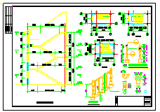 某两层别墅全套建筑结构设计CAD施工图-图一