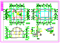 东方花园B型别墅全套建筑设计CAD图-图一