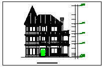 二层别墅建施设计CAD方案图_图1