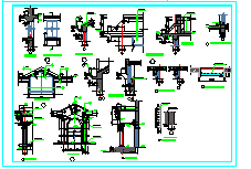 混凝土别墅全套建筑设计CAD图纸_图1
