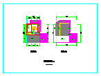 几套斜屋顶别墅建筑设计CAD方案图_图1