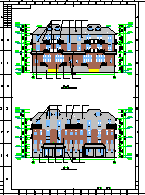 联排别墅建筑设计方案施工图_图1