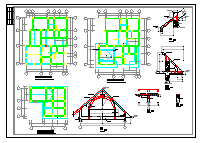 某别墅结构建筑设计CAD方案图