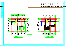 某小别墅建筑cad施工方案设计图-图二