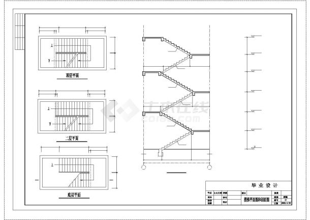 【7层】办公楼全套设计(6118平，含计算书、施工组织设计、建筑图，结构图)-图一
