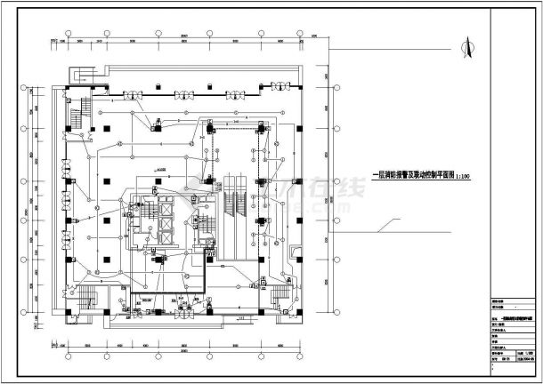 某20层26648平方米办公楼电气设计施工图-图一